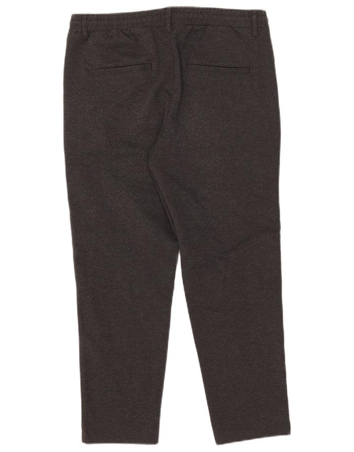 Jack & Jones herre cropped bukser W31 L24 grå polyester