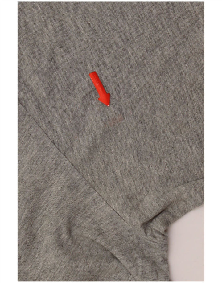 Quiksilver Herre Regular Fit grafisk T-shirt top mellemgrå bomuld