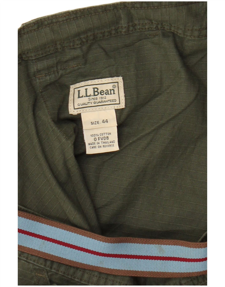 L.L.Bean Herre Cargo Shorts W44 2XL Grøn Bomuld