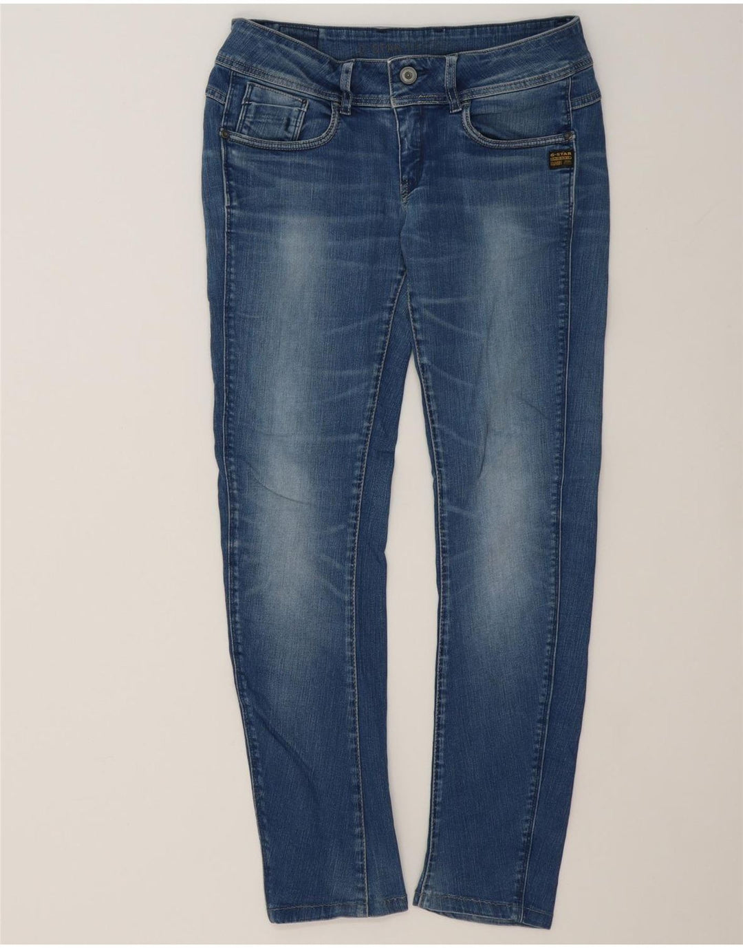 G STAR Womens Slim Jeans W30 L32 Blue Cotton Vintage G Star and Second-Hand G Star from Messina Hembry 