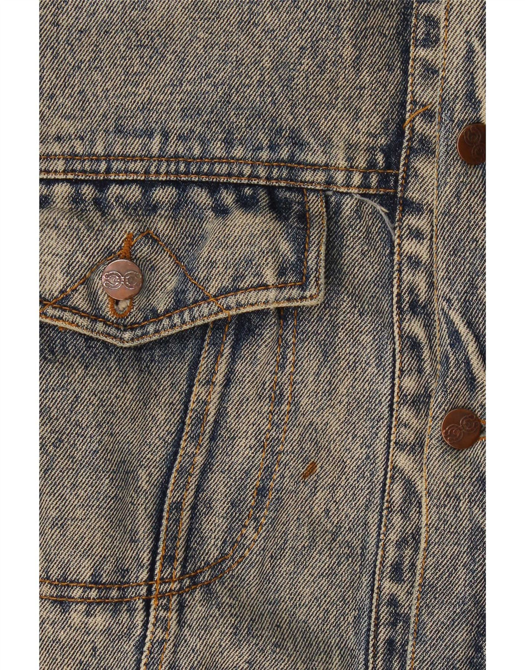 Vintage Herre denimjakke UK 40 Large Blue