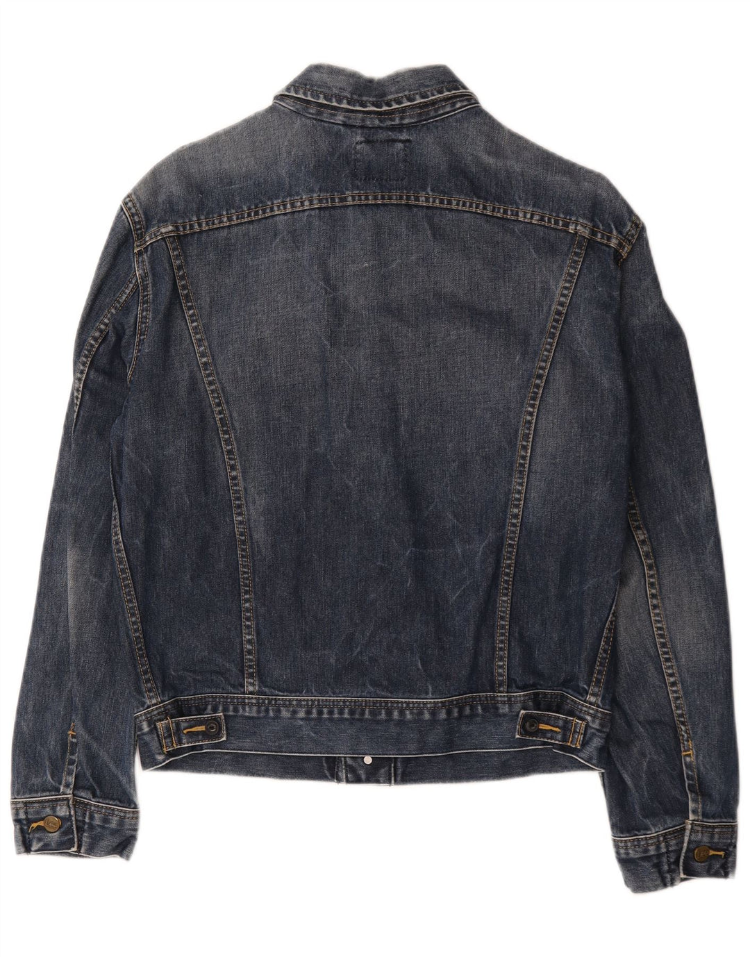 Lee Herre denimjakke UK 40 Large Blue Cotton