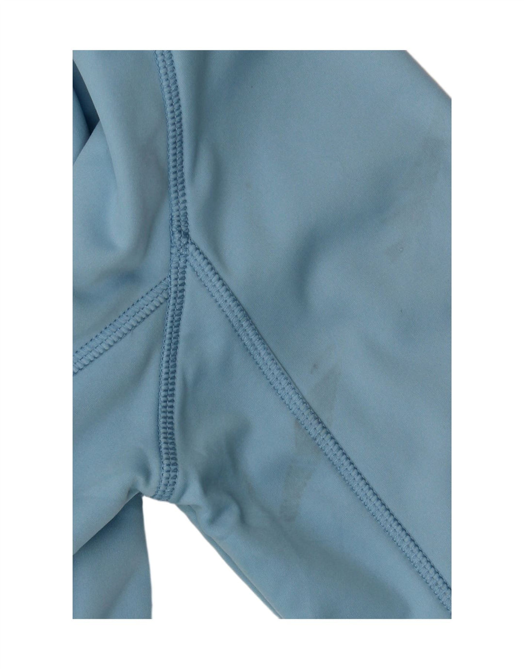 Tænk Pink Dame Hooded Bomber Jacket UK 16 Large Blue Polyester