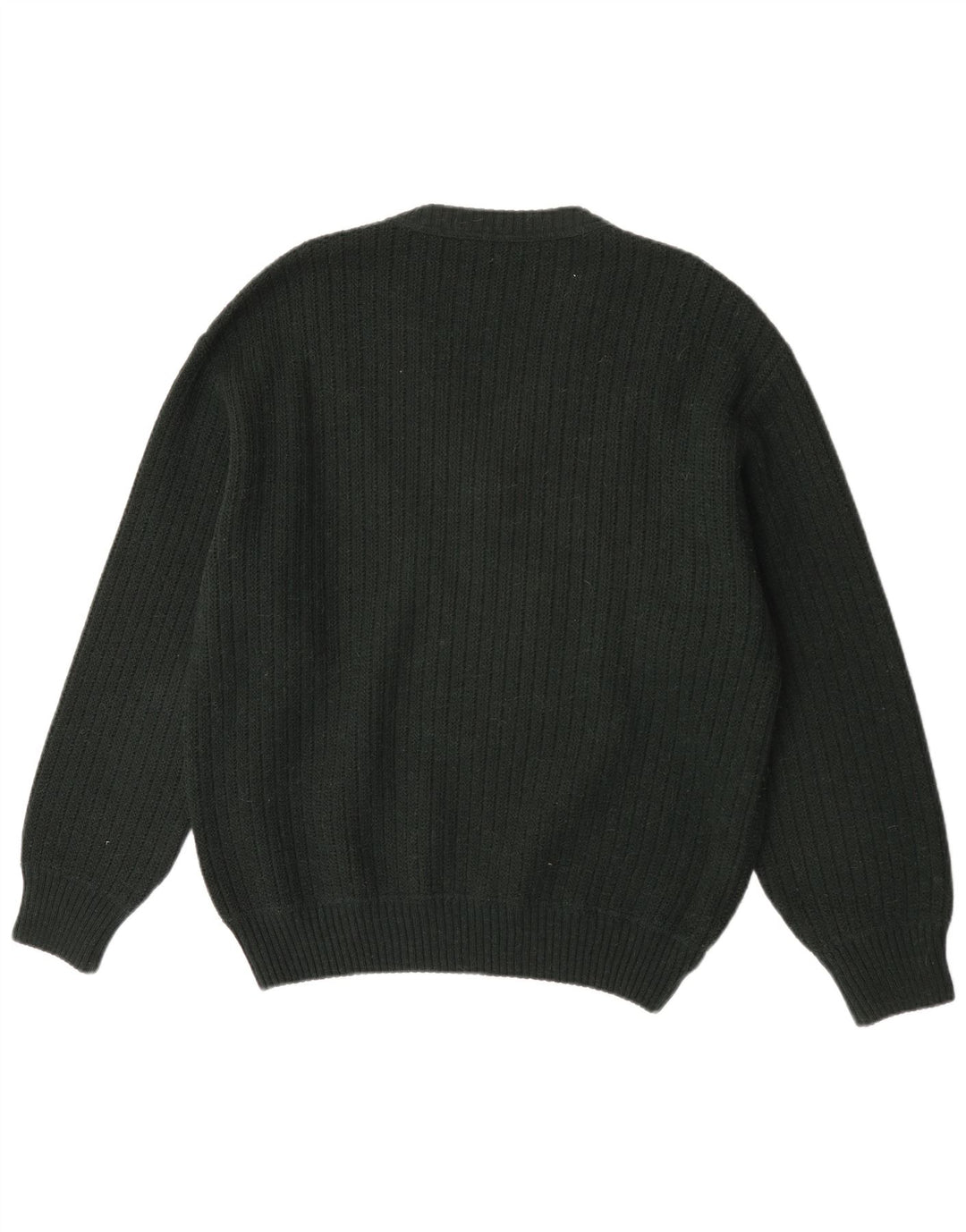 Malagrida Herre V-hals sweater Stor Grøn Argyle/Diamant