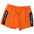 Champion Herre grafiske svømmeshorts Large Orange Colourblock Polyester