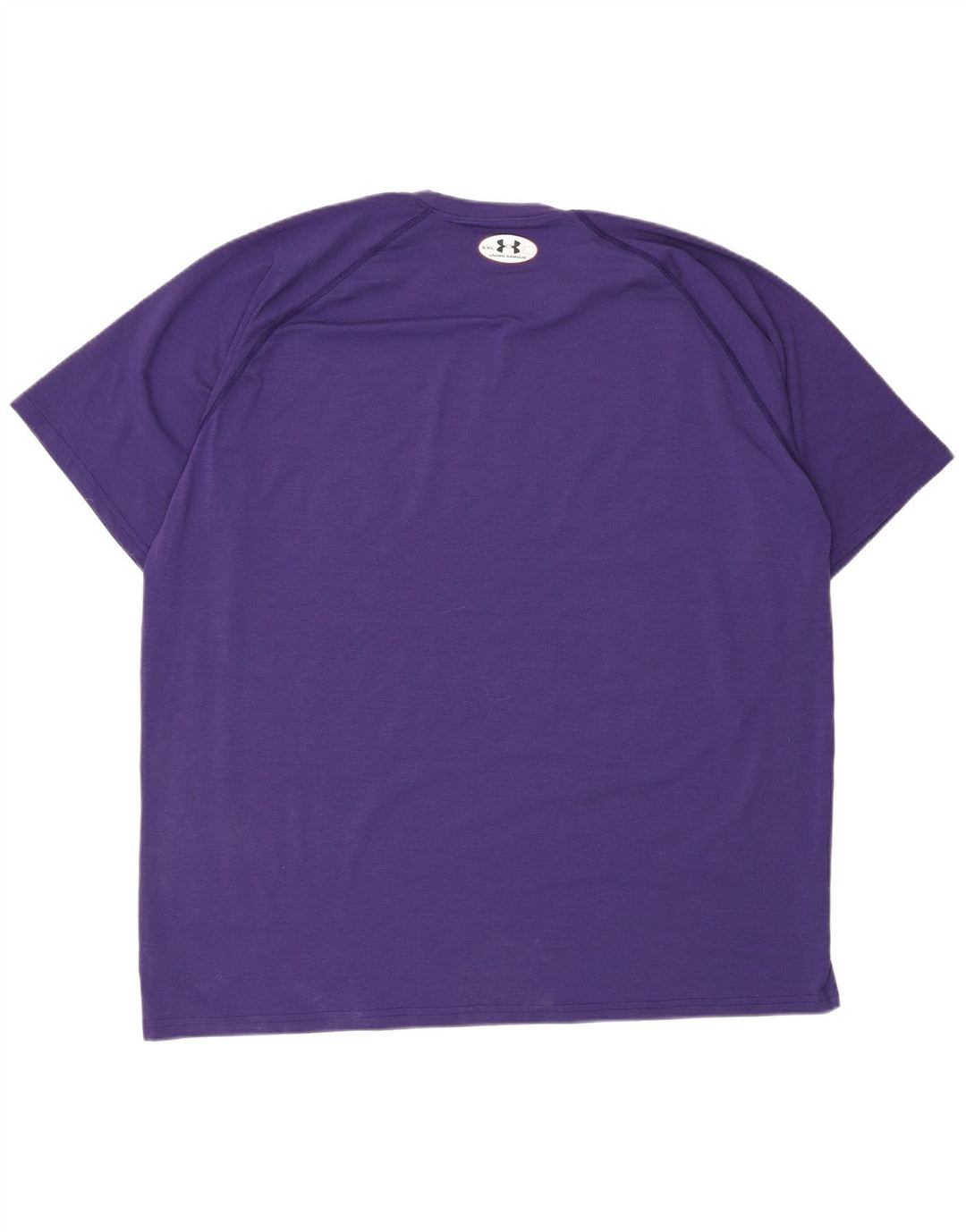 Under Armour Herre Tigers Grafisk T-Shirt Top 2XL Lilla Polyester