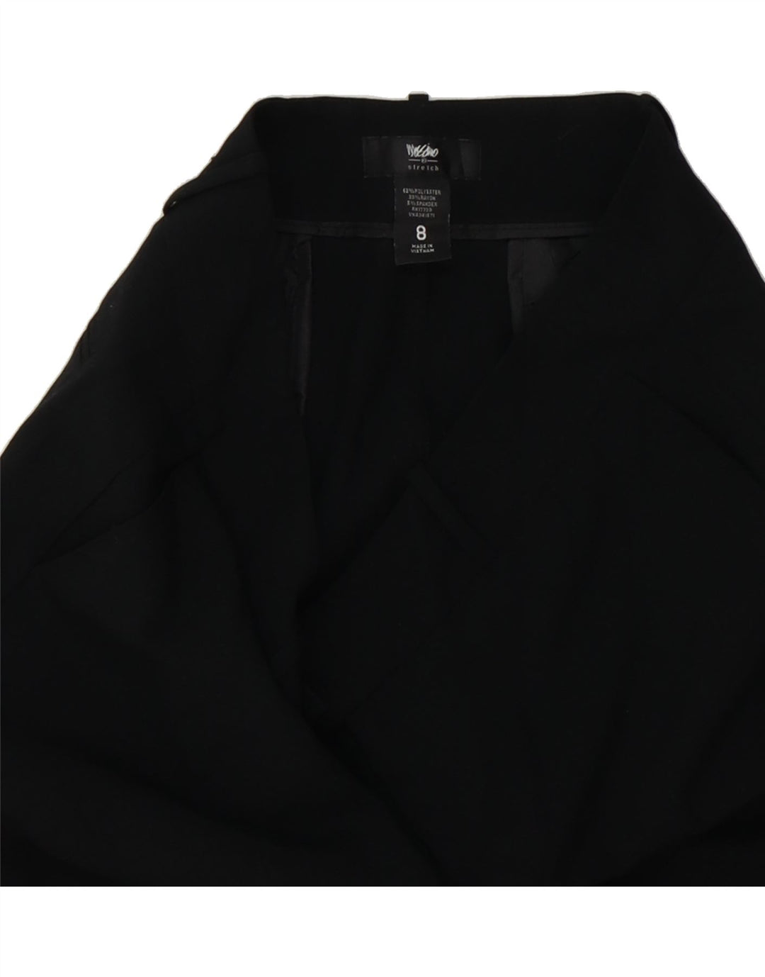 MOSSIMO Womens Stretch Chino Shorts US 8 Medium W30  Black Polyester Vintage Mossimo and Second-Hand Mossimo from Messina Hembry 