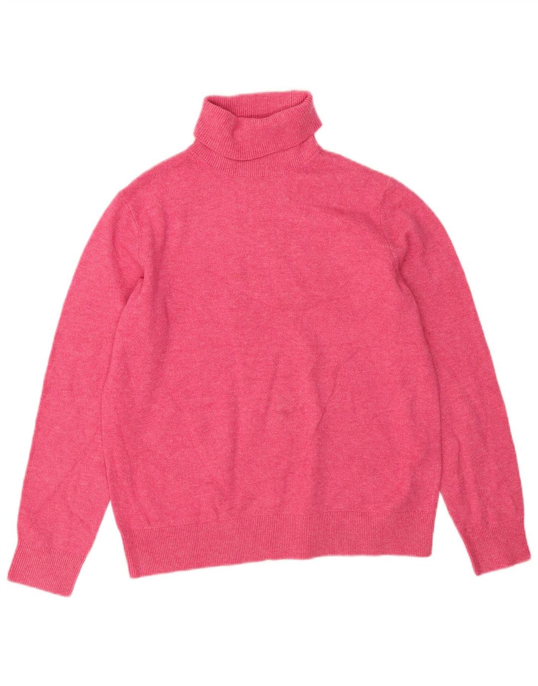 Marks & Spencer Dame Oversized Roll Neck sweater UK 10 Small Pink