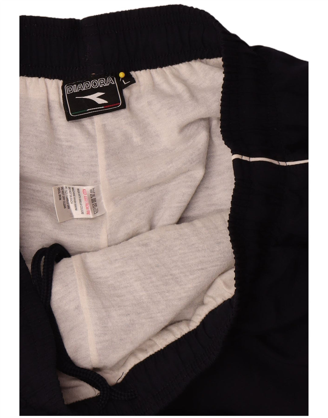 Diadora Herre træningsdragt Bukser Large Navy Blue Polyester