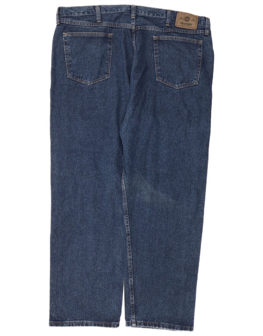 Wrangler Straight Jeans til mænd W42 L30 blå bomuld