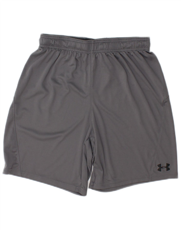 Under Armour Herre Heat Gear Sports Shorts Medium Grey Polyester