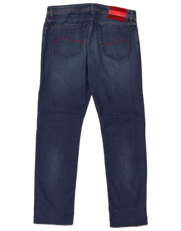 Jacob Cohen Dame Slim Jeans W34 L31 Blå Bomuld
