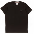 Tommy Hilfiger Herre T-Shirt Top Medium Sort Bomuld