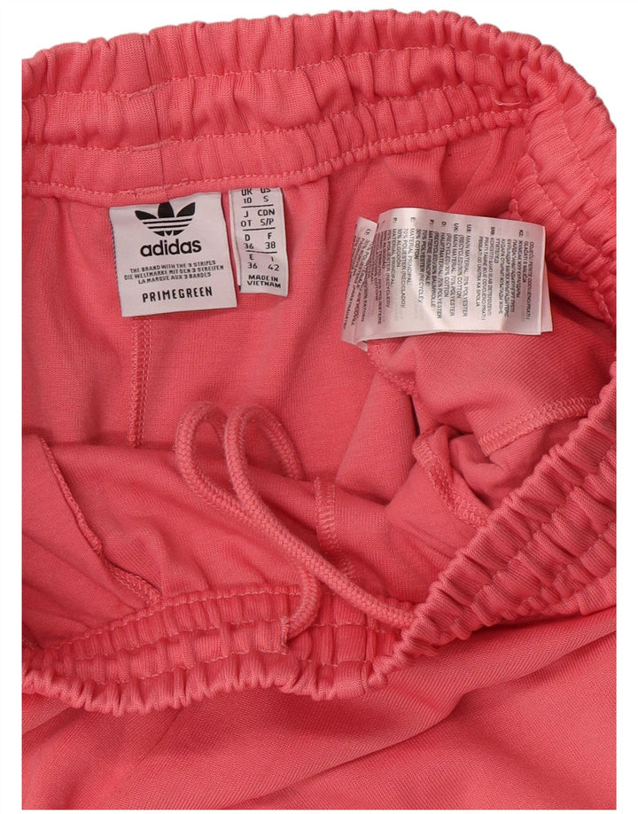 Adidas Dame træningsdragt Bukser Joggers UK 10 Small Pink Polyester