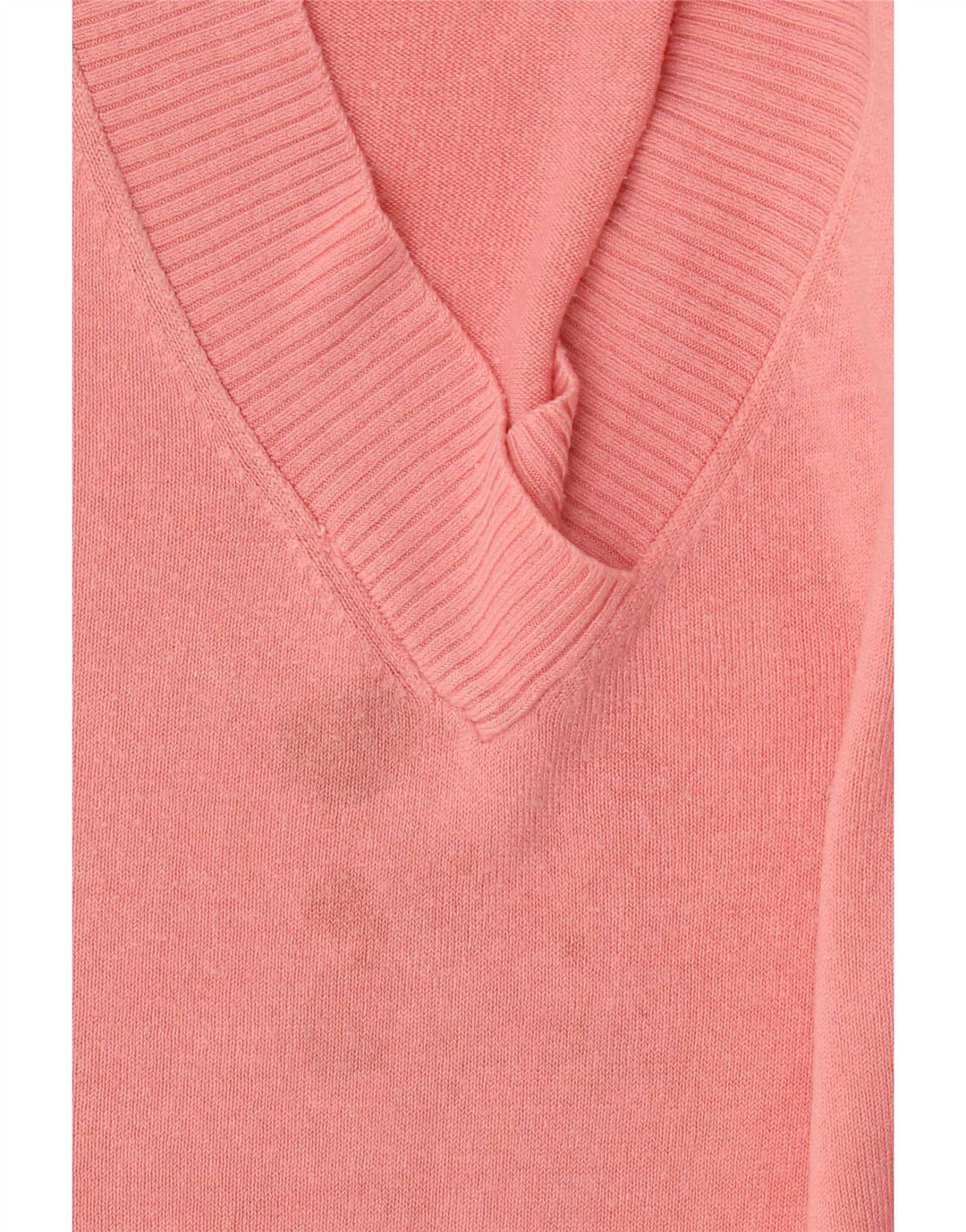 Marks & Spencer Dame Oversized V-hals sweater UK 16 Large Pink