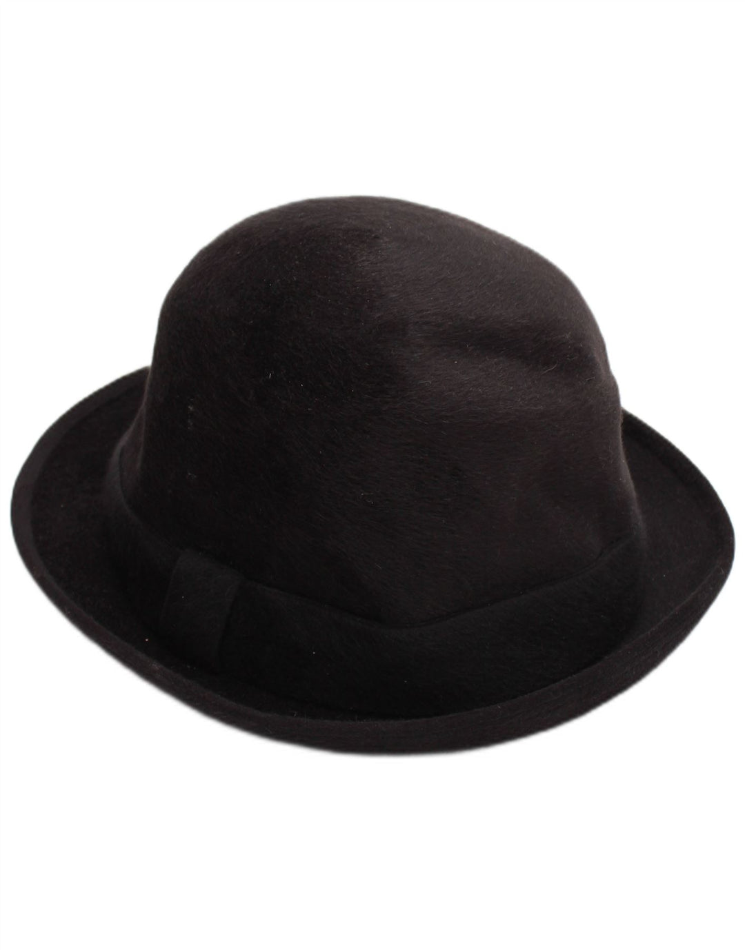 Borsalino Herre Bowler Hat Medium Sort Klassisk