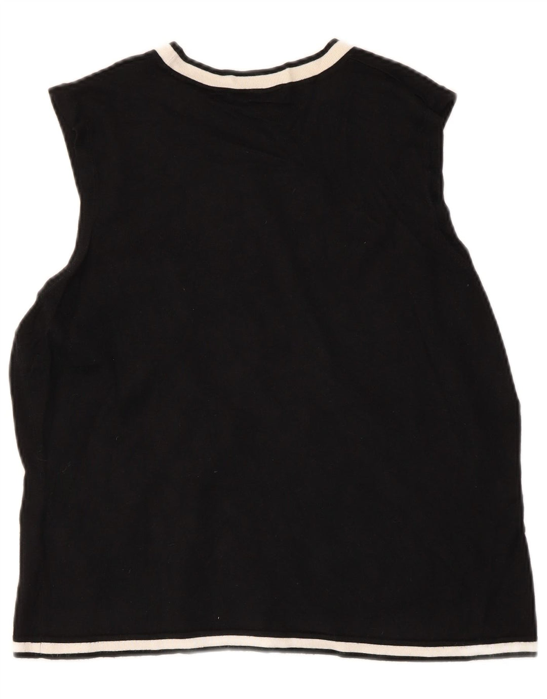 Marks & Spencer Dame Crop Vest Top UK 18 XL Sort Viscose