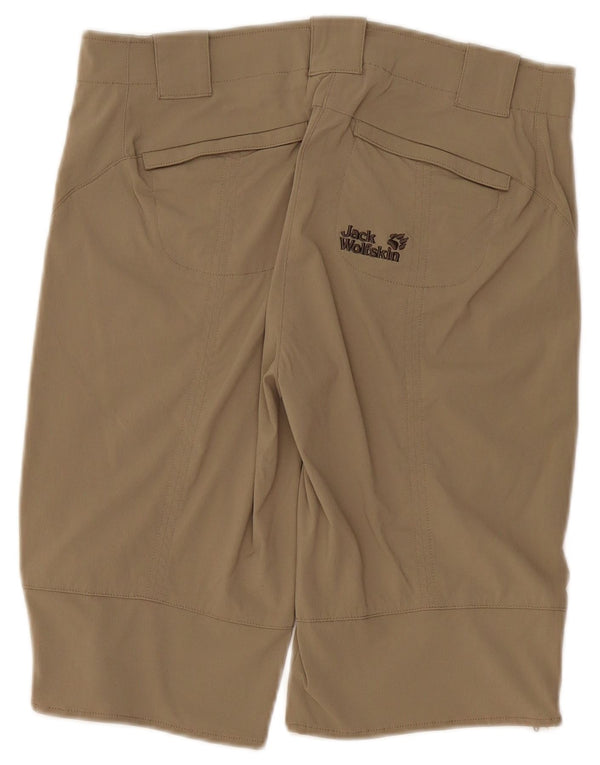 Jack Wolfskin Dame Rejse Chino Shorts UK 10/12 Medium W32 Khaki