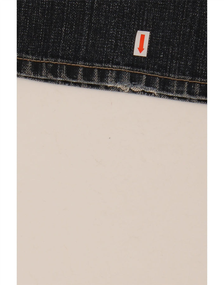 WRANGLER Bootcut jeans til mænd W32 L32 Marineblå bomuld