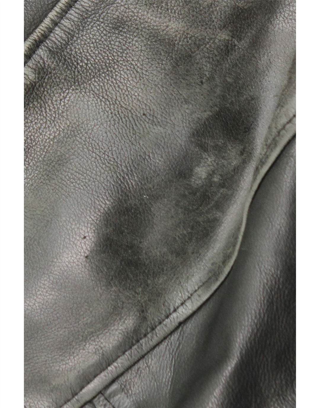 DAKOTA Mens Leather Jacket UK 44 2XL Black Leather Vintage Dakota and Second-Hand Dakota from Messina Hembry 