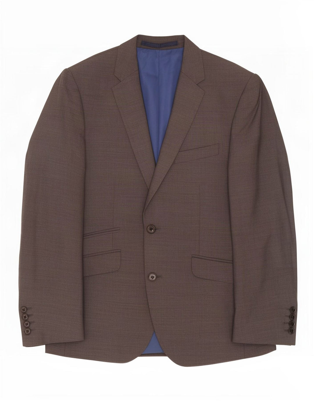 Marks & Spencer Herre 2-knaps blazerjakke UK 40 Medium Grey Uld