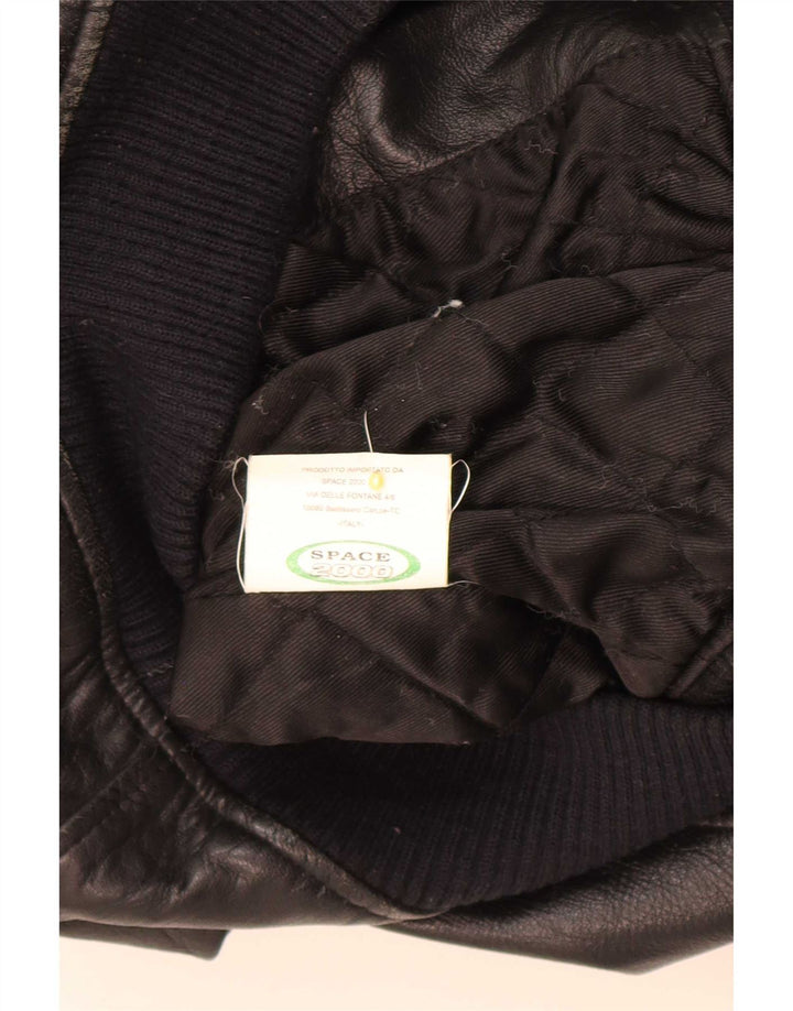 Vintage herre læderjakke UK 38 Medium Black