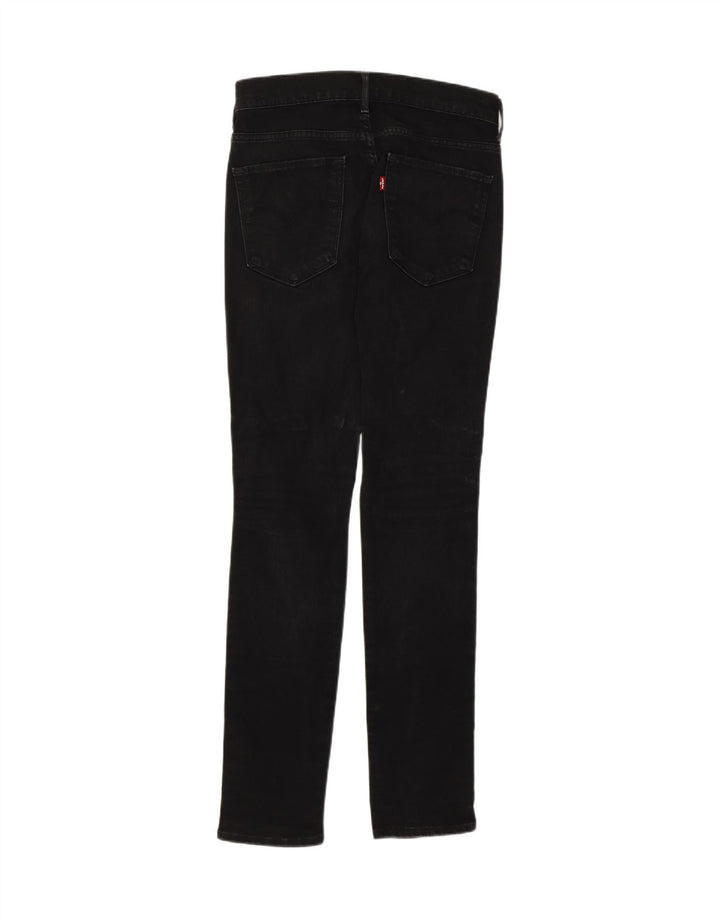 Levi's skinny jeans til kvinder W28 L30 sort bomuld