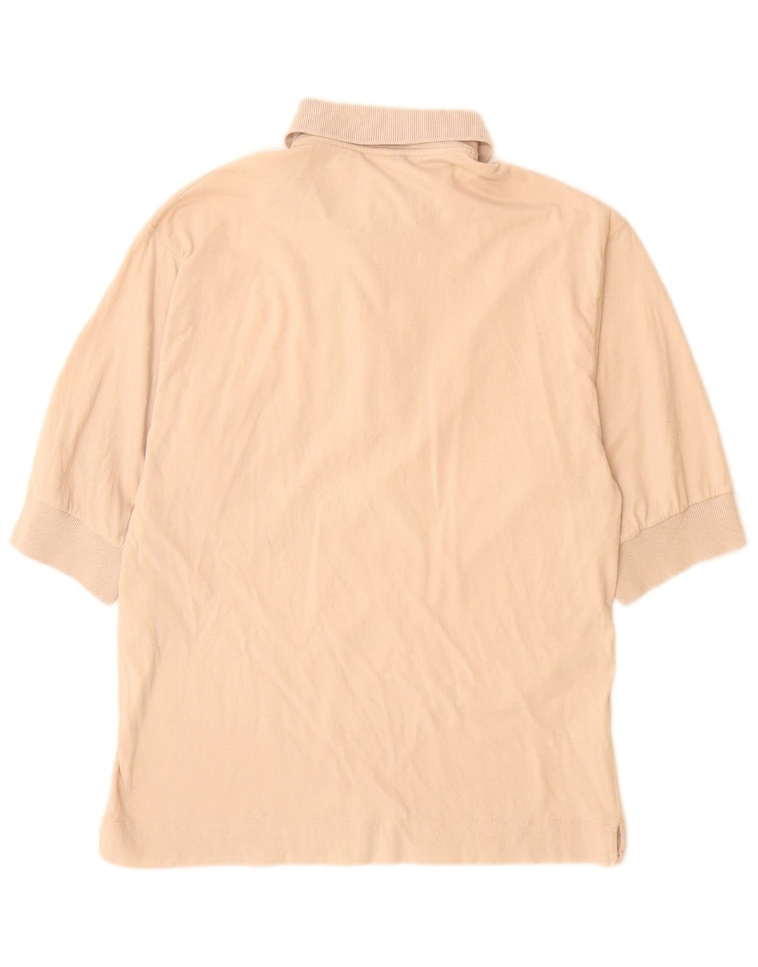 BENETTON Poloshirt til mænd Medium Beige Bomuld