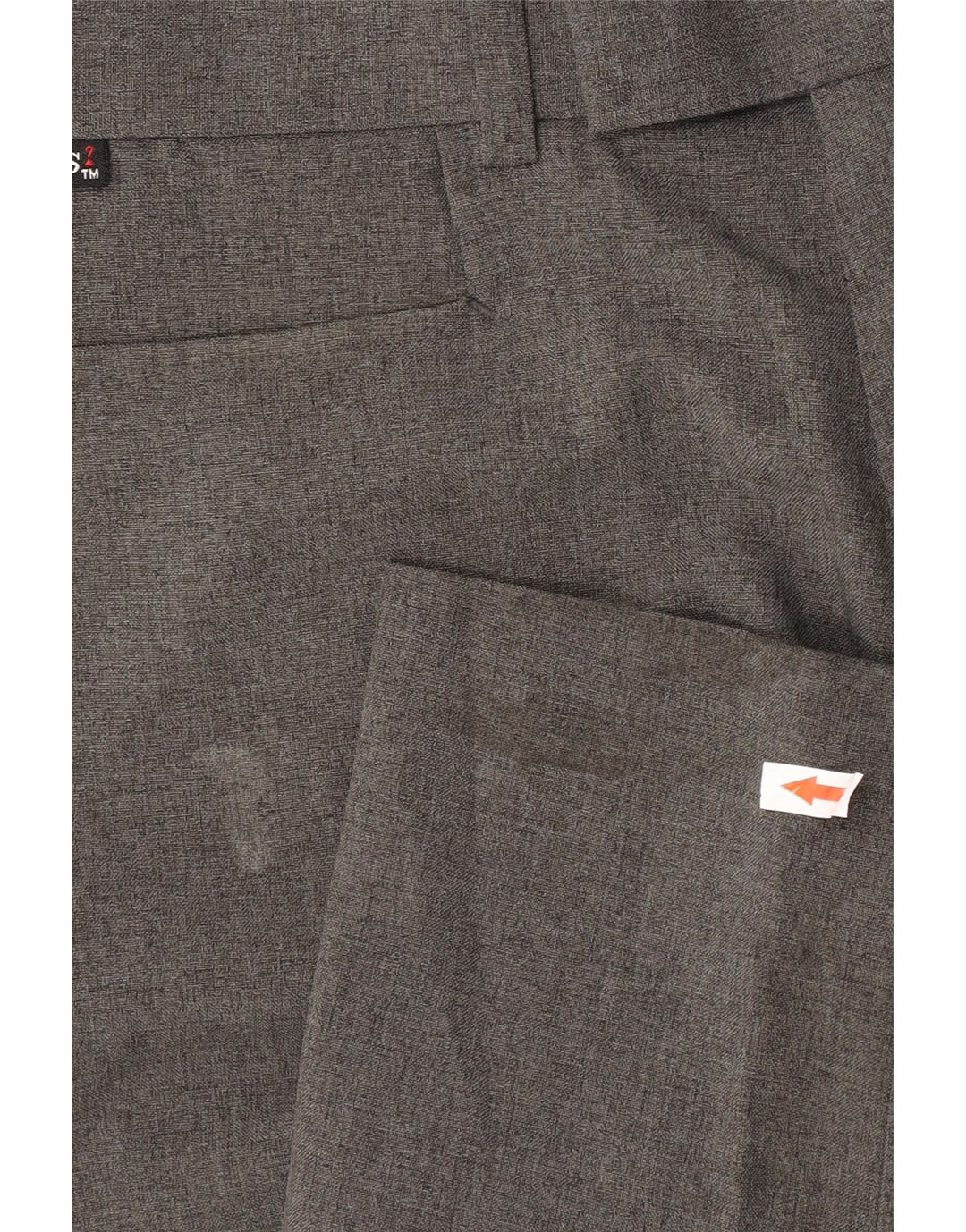 Guess Straight Suit Bukser til mænd W32 L30 Grå polyester