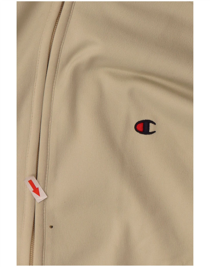 Champion Herre Loose Fit træningsdragt Topjakke Medium Beige Polyester