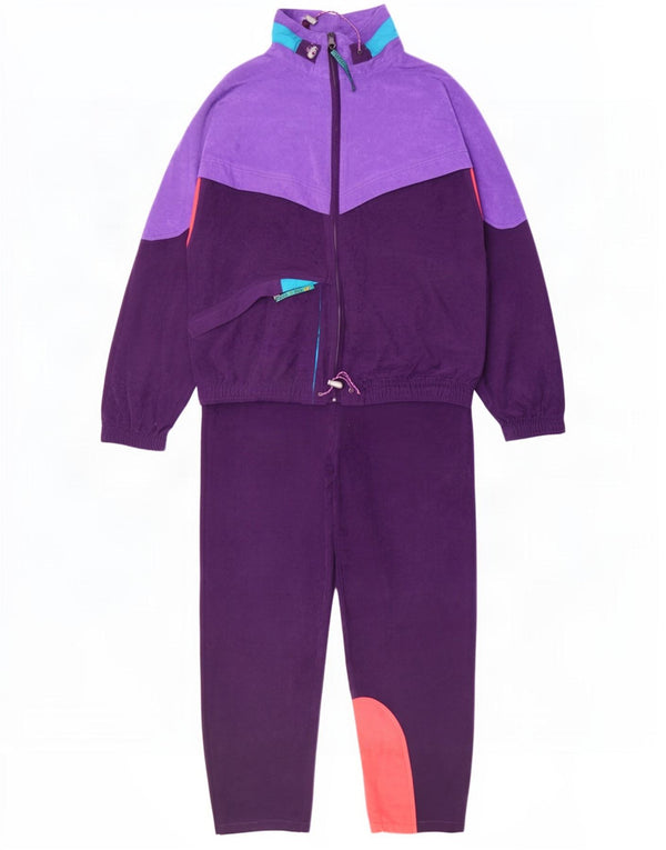Great Escapes Womens Oversized fuld træningsdragt UK 14 Medium Purple
