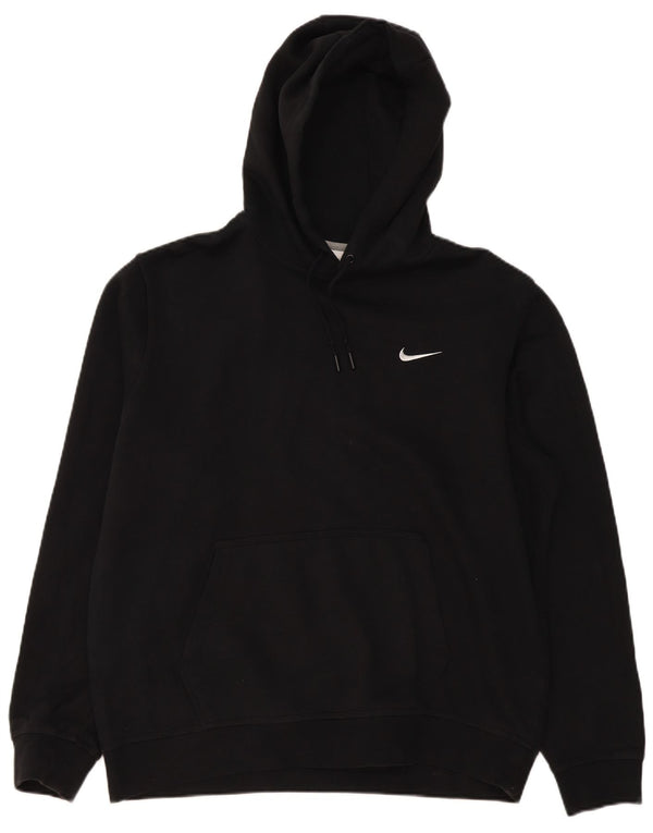 Nike hættetrøje til mænd XL sort bomuld