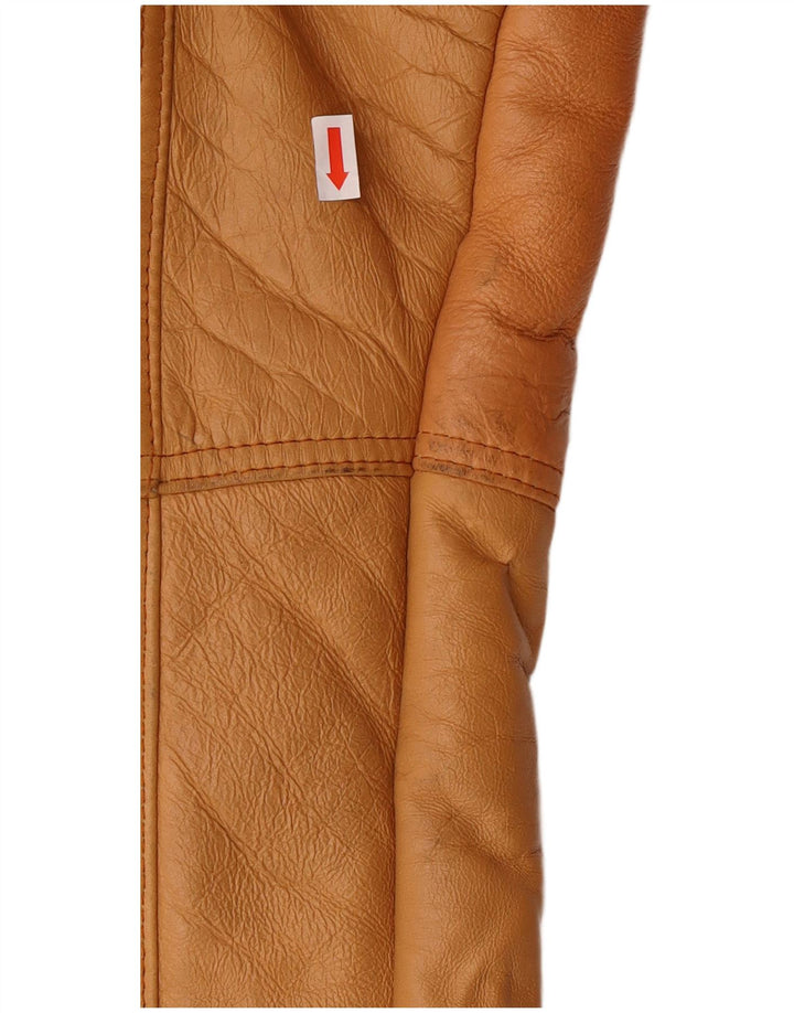 Vintage Herre Shearling Jacket IT 52 XL Brun Shearling