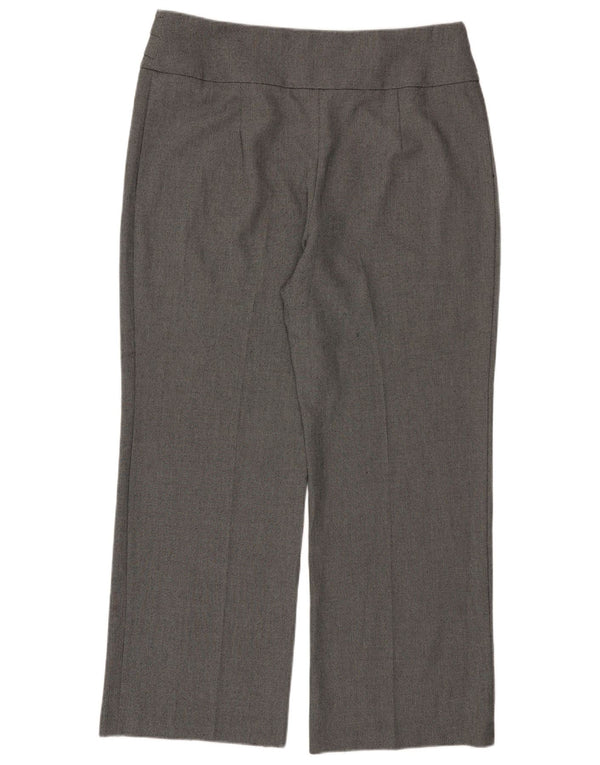 Marks & Spencer Casual Bukser til kvinder UK 20 2XL W40 L30 Sort plettet