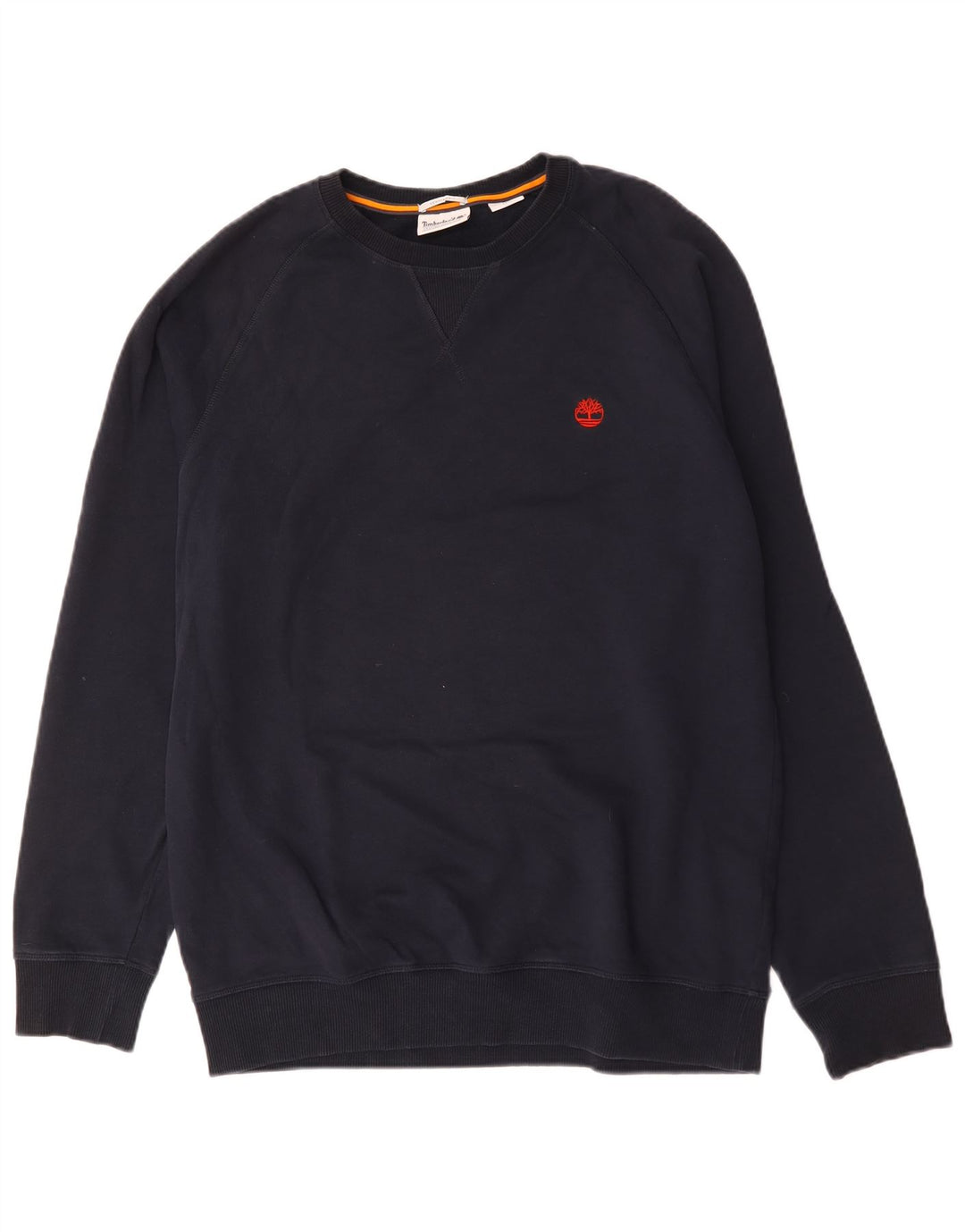 Timberland Herre Regular Fit Sweatshirt Jumper Stor marineblå bomuld
