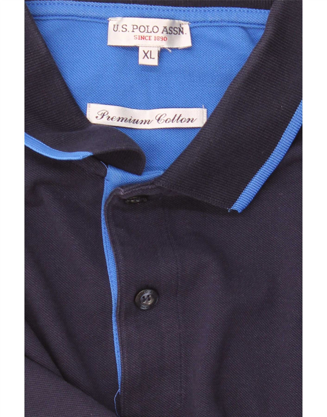US Polo Assn Herre poloshirt XL marineblå