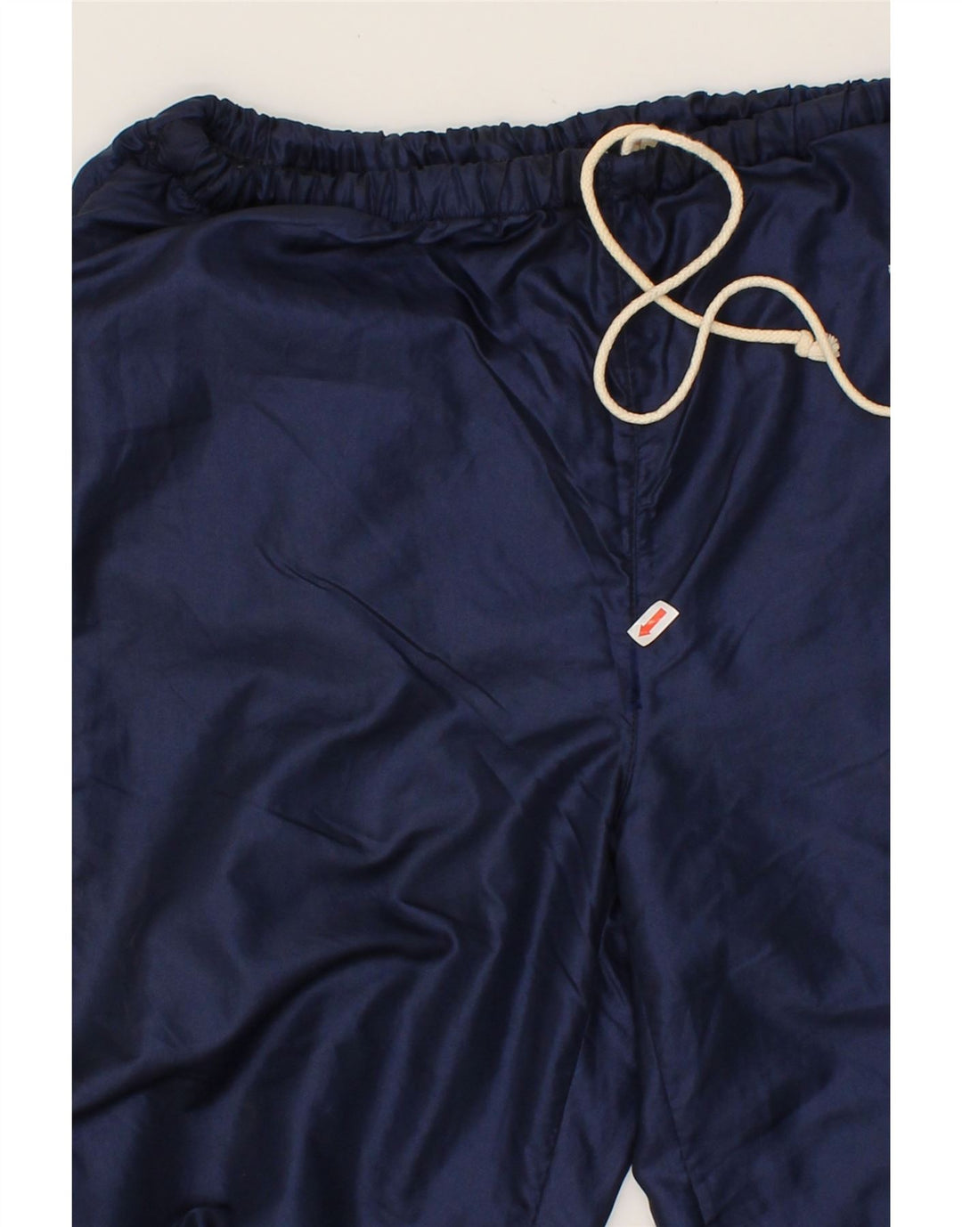 ELLESSE Mens Tracksuit Trousers Joggers IT 48 Medium Navy Blue Nylon Vintage Ellesse and Second-Hand Ellesse from Messina Hembry 