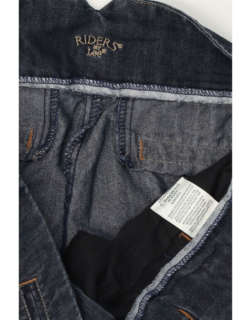 LEE Womens Riders Denim Bermuda Shorts US 17/18 2XL W40 L16 Navy Blue Vintage Lee and Second-Hand Lee from Messina Hembry 