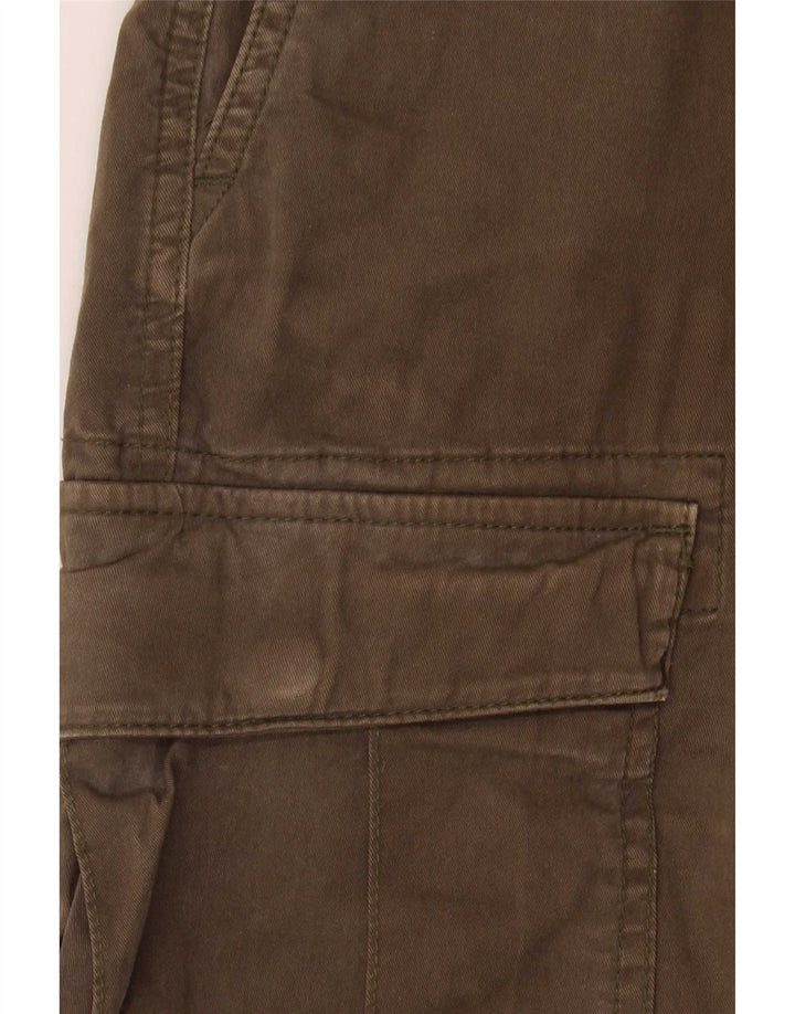 Scotch & Soda Herre Pegged Cargo Shorts W34 Large Khaki Cotton