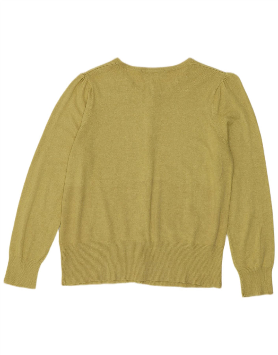 Marks & Spencer Dame Cardigan Sweater UK 14 Medium Green