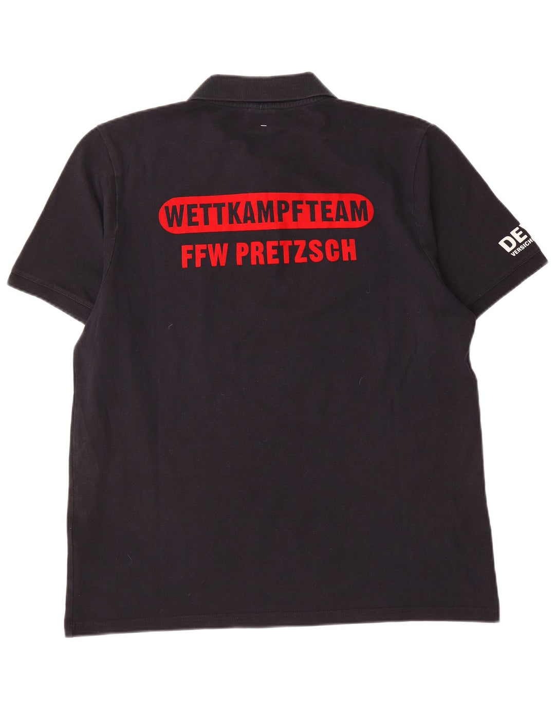 Erima Herre grafisk poloshirt XL sort bomuld