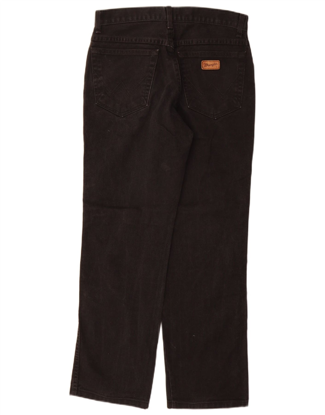 Wrangler Herre Texas Straight Jeans W32 L30 Sort Bomuld