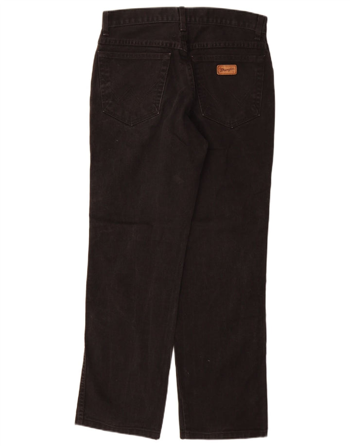 Wrangler Herre Texas Straight Jeans W32 L30 Sort Bomuld
