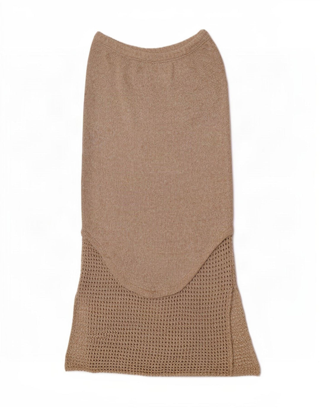 Roisin McCarthy Damestrik Maxi-nederdel Medium W30 Beige Bomuld