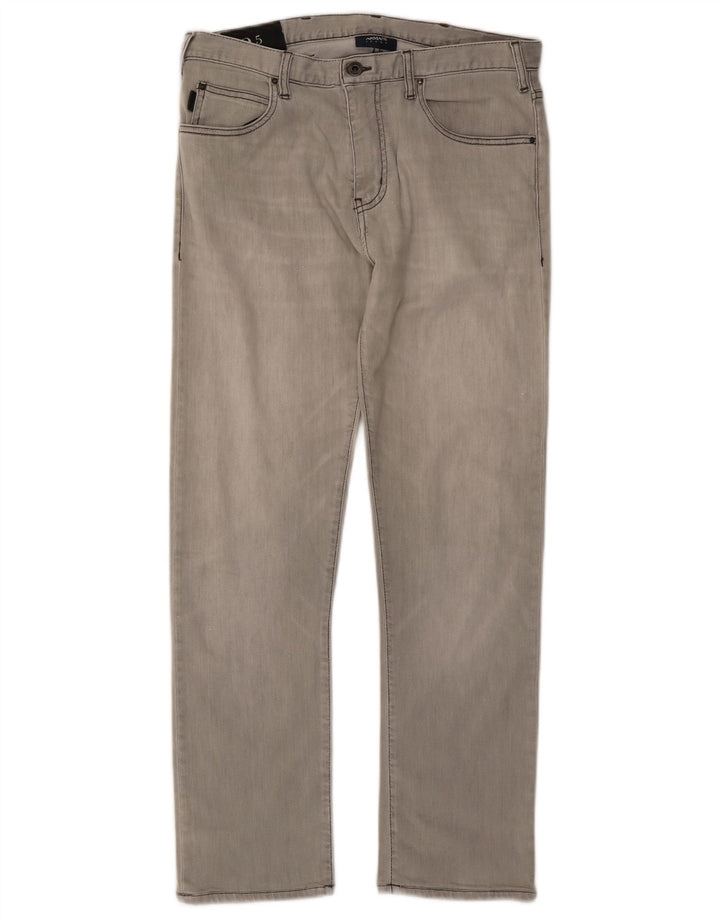 Armani Lige Jeans til kvinder W33 L28 Grå