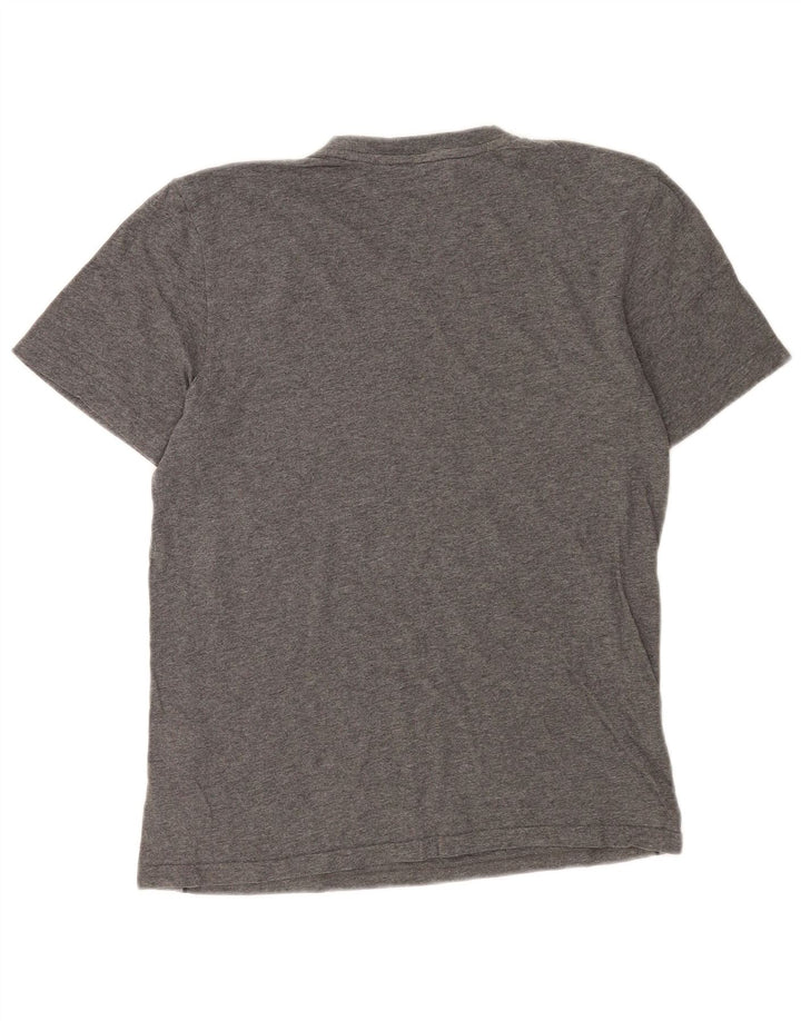 Adidas Herre T-Shirt Top Lille Grå Bomuld