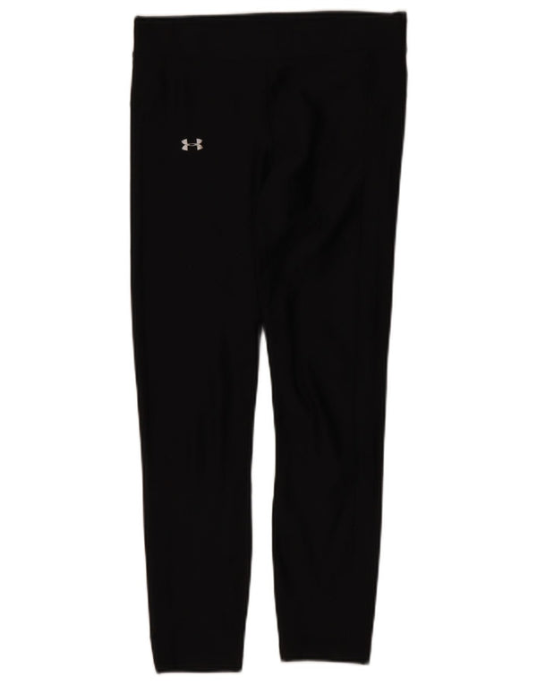 Under Armour Womens Compression Crop Leggings UK 18 XL Sort