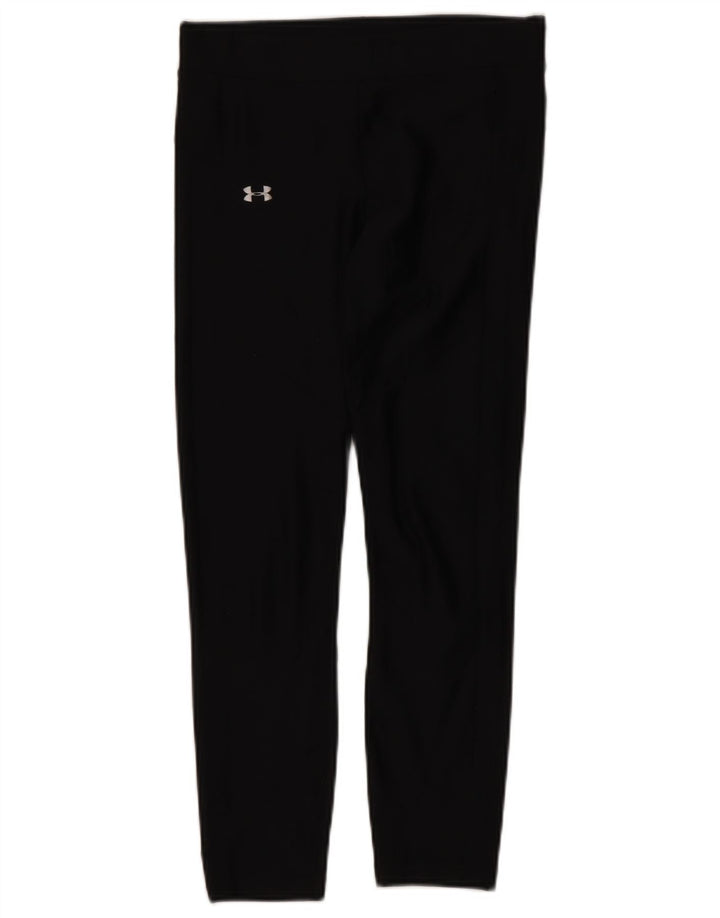 Under Armour Womens Compression Crop Leggings UK 18 XL Sort