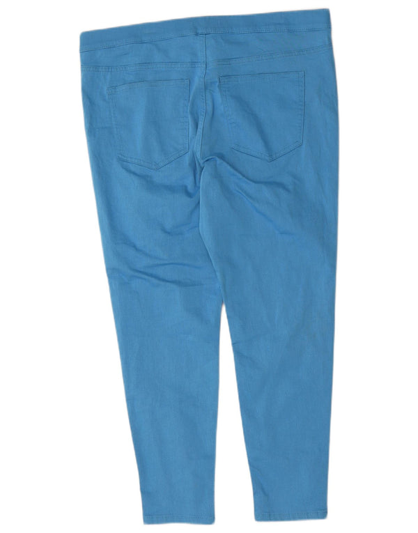 Marks & Spencer Dame Jegging Jeans UK 18 XL W36 L26 Blå Bomuld