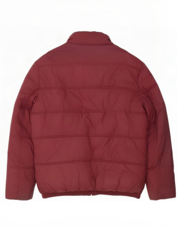 Jack & Jones Herre Core Polstret Jakke UK 42 XL Burgundy